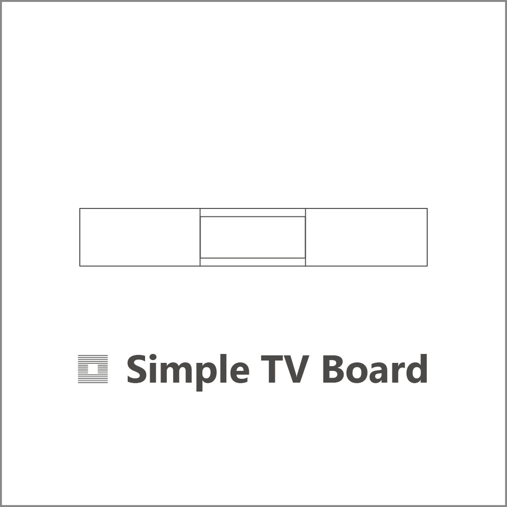 シンプル テレビボード