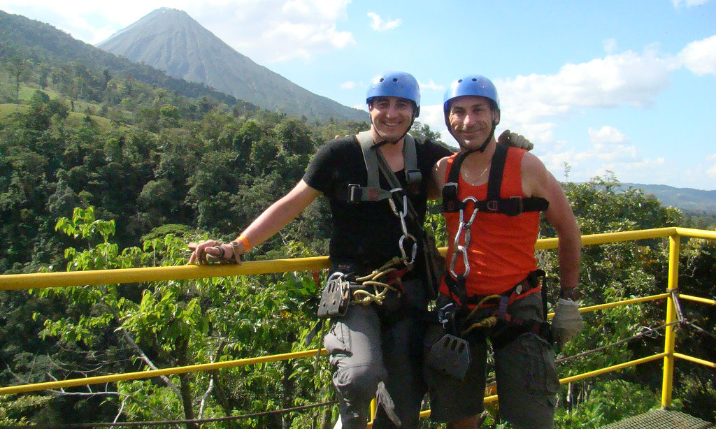 Arenal Combo Tour:  Canopy Tour & Rafting