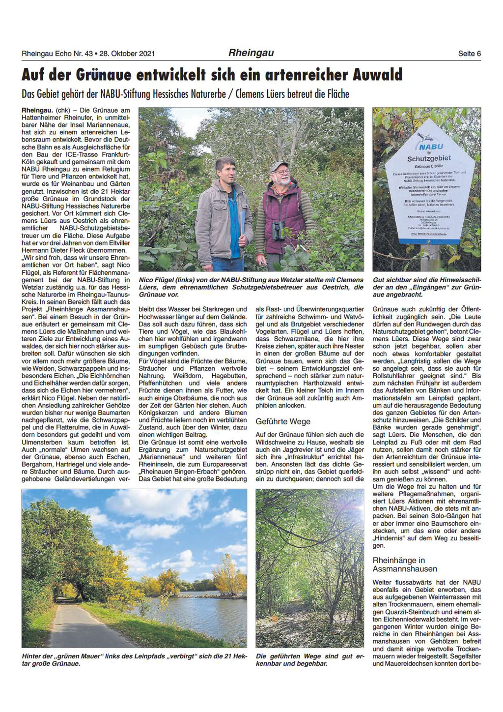 Foto: Rheingau Echo, Ausgabe 21.10.2021