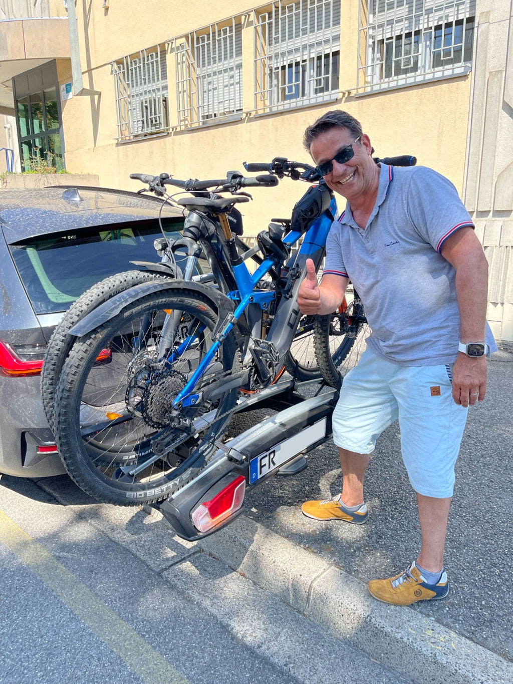 Ralfs E-Bike kam unversehrt zurück. Wenn Diebe etwas stehlen, um es weiterzuverkaufen, gehen sie sehr sorgfältig mit ihrer Beute um.  ©PowUnity