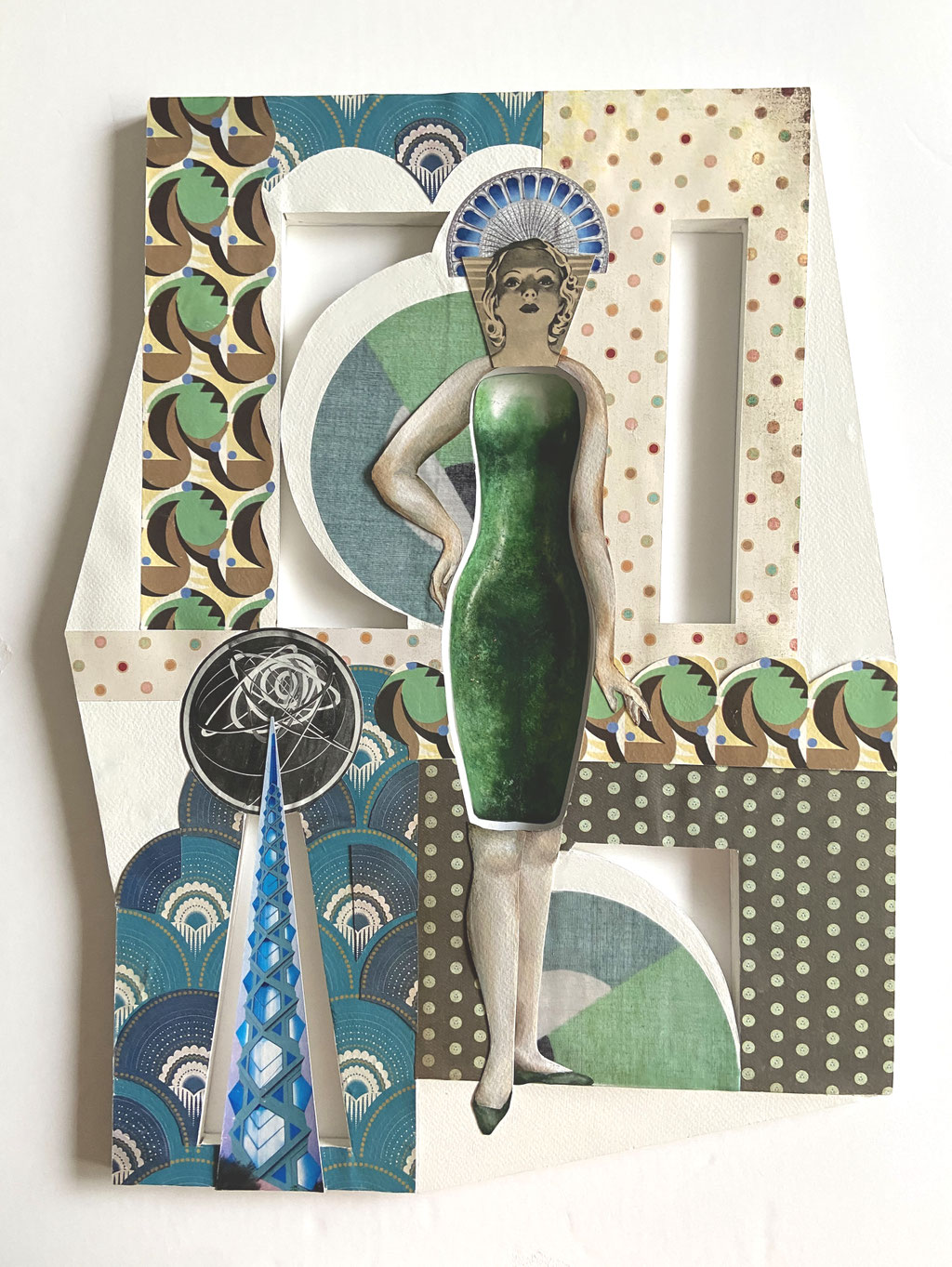 La dame de jade, 65x50 cm, 2026