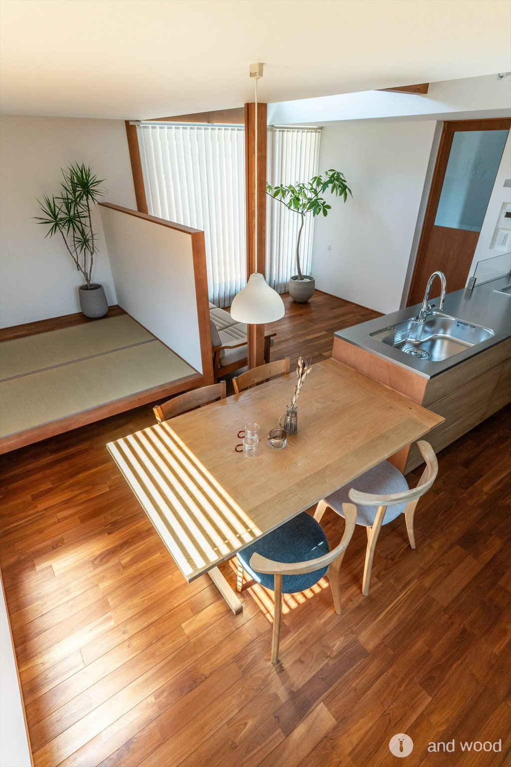 チーク ユニ 新ロット フローリング 新築戸建 andwood 3