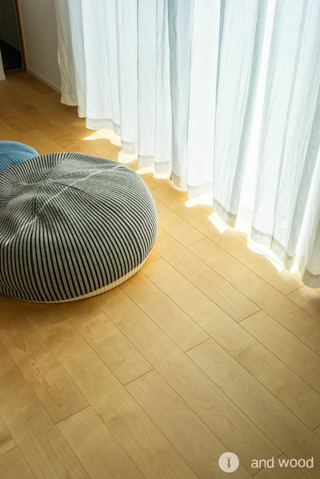 バーチ フローリング プライウッド ヘリンボーン アンドウッド andwood 杢目 11