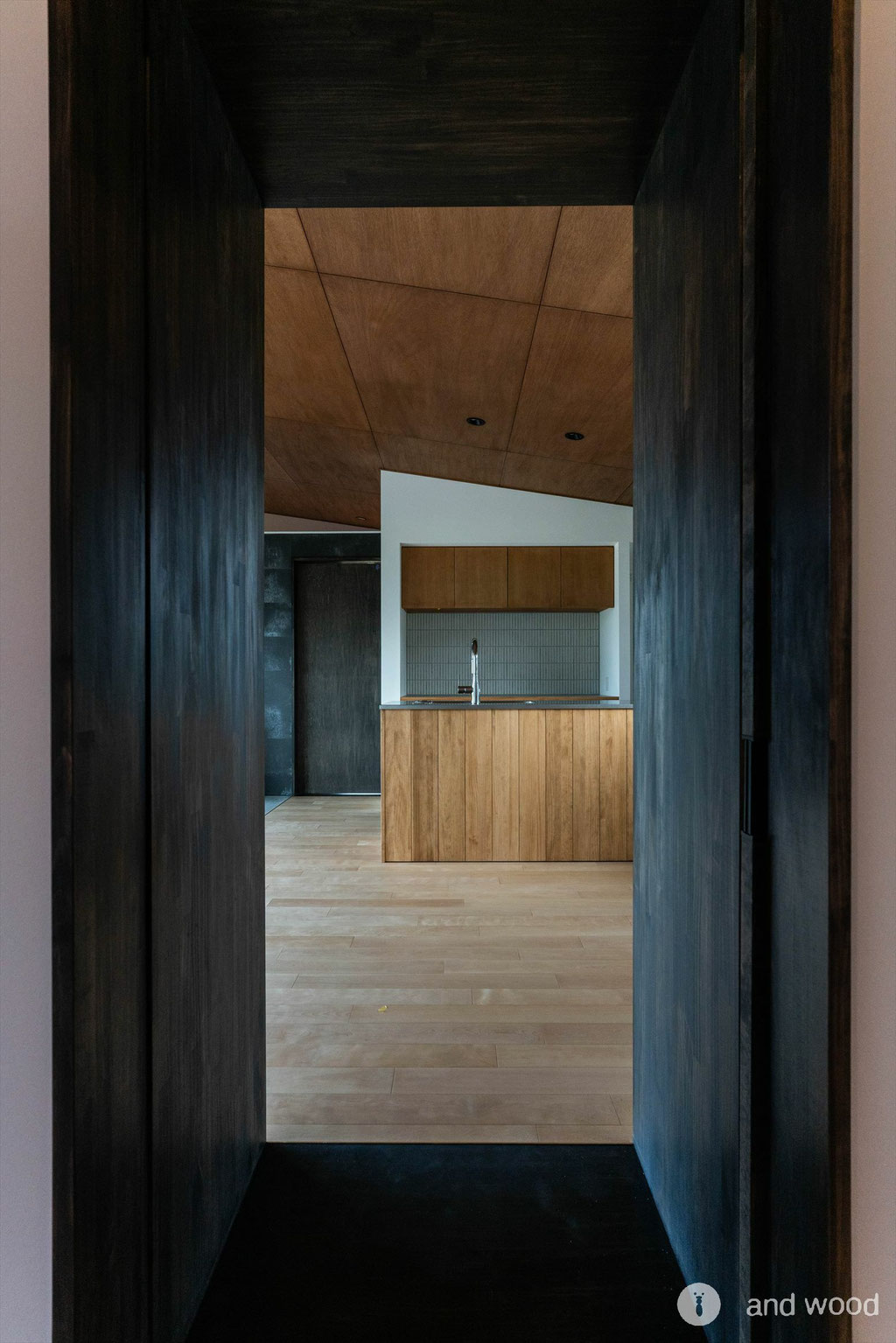 バーチ フローリング 杢 プライウッド  アンドウッド andwood 6