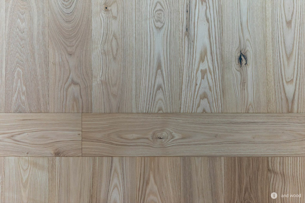 タモ 120幅 フローリング 戸建 新築 アンドウッド 施工例 朝鮮張り andwood 9