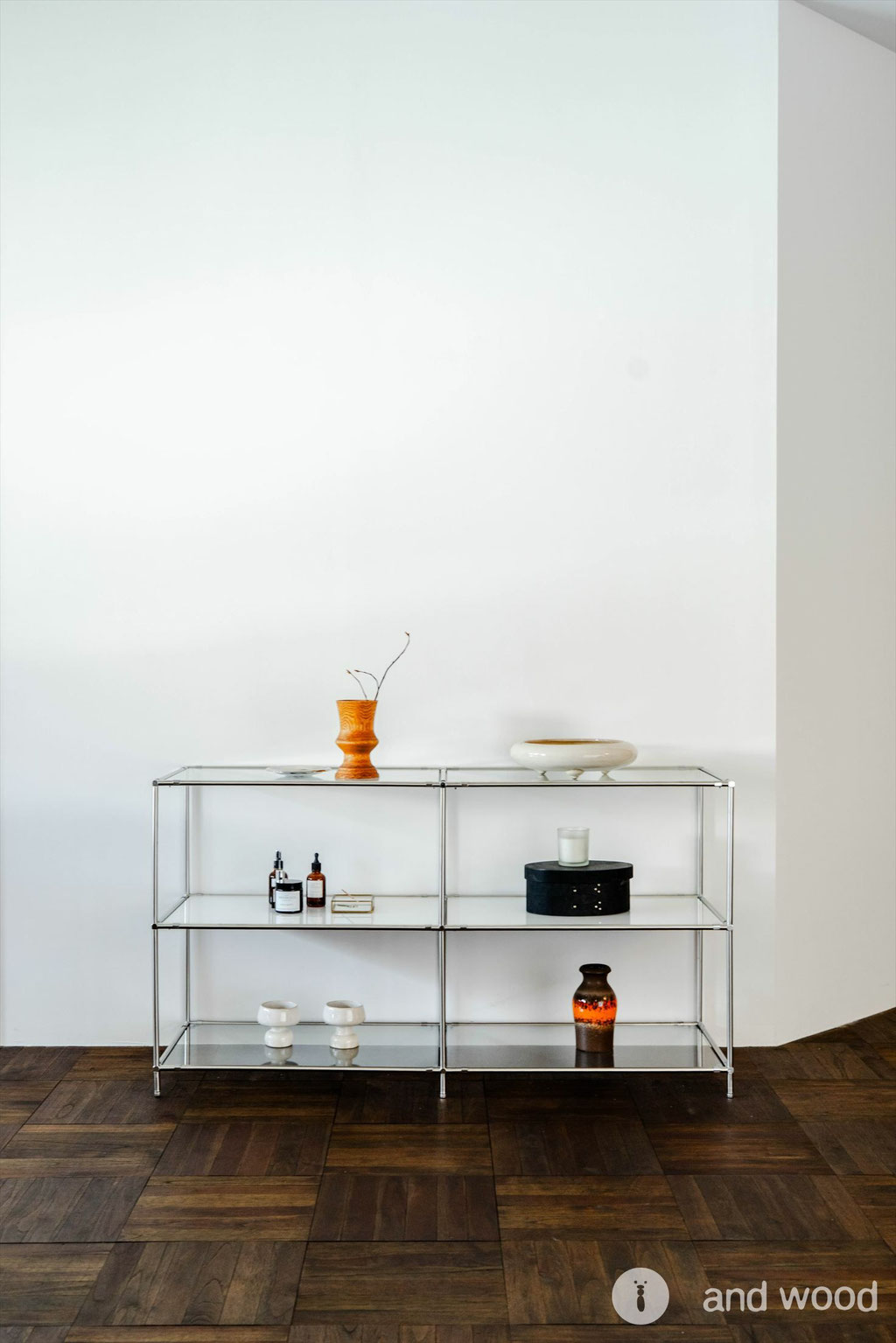  チーク パーケット フローリング 施工例 面無し 6P 着色 アンドウッド andwood 施工例 5