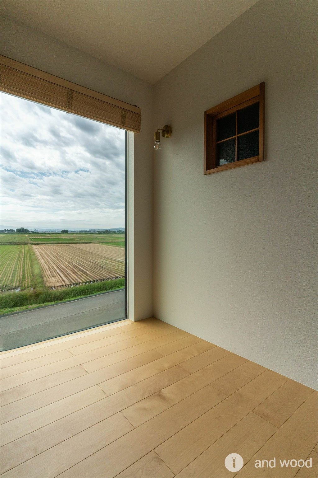 バーチ フローリング プライウッド ヘリンボーン アンドウッド andwood 杢目 9