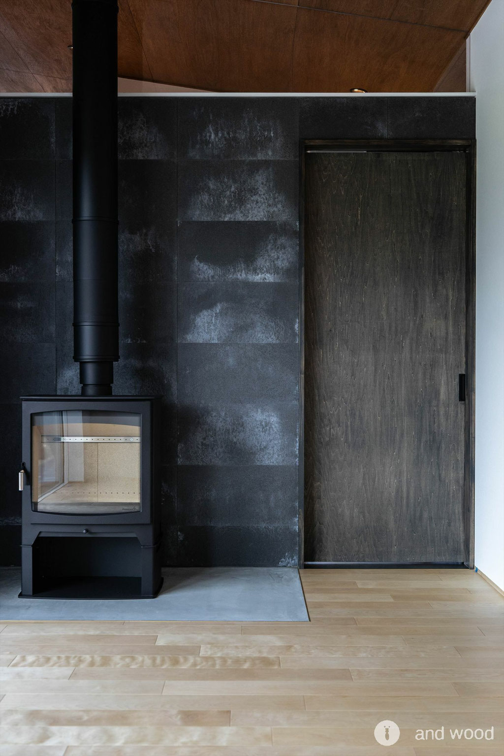 バーチ フローリング 杢 プライウッド  アンドウッド andwood 2