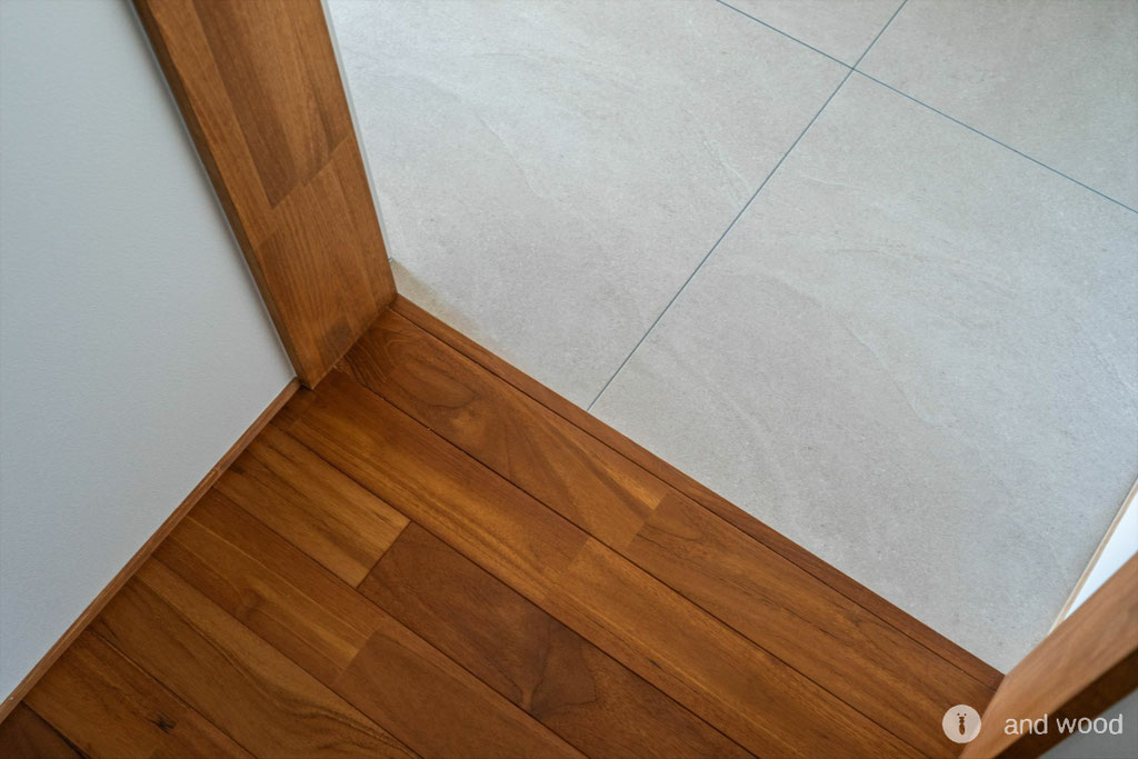 チーク ユニ 新ロット フローリング 新築戸建 andwood 10