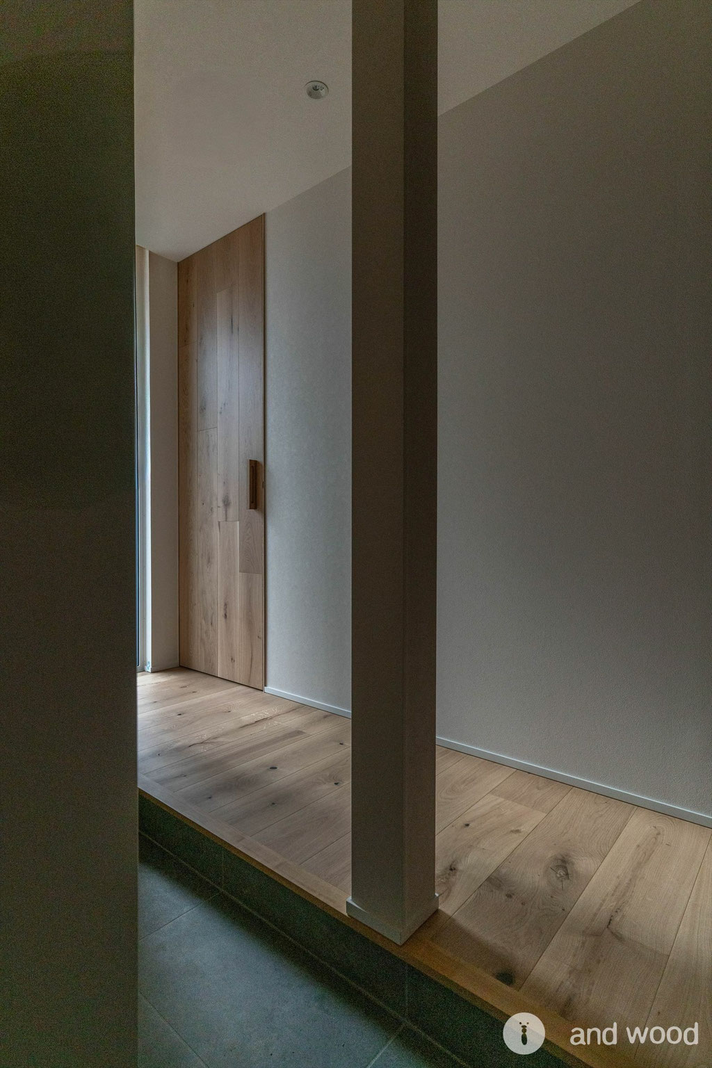 オーク プライウッド ドライペイント フローリング 新築戸建 アンドウッド 施工例 10