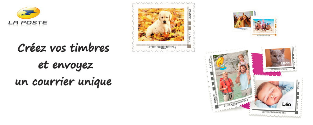 Personnalisation de timbres : choisissez vos photos, recevez vos timbres uniques, envoyez un courrier riche en émotions