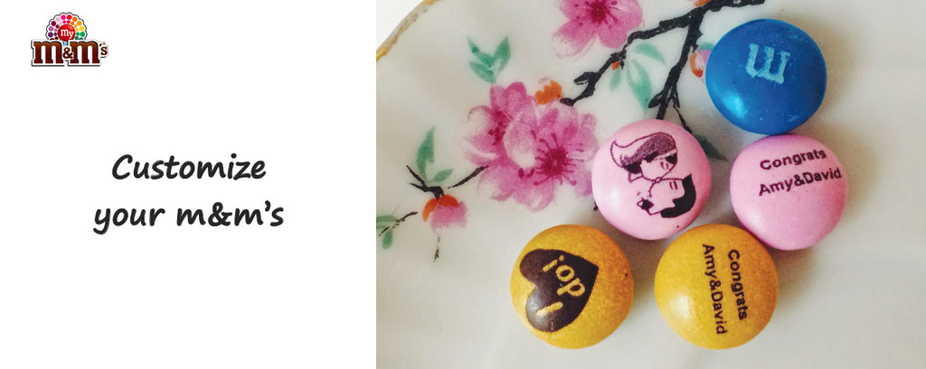 customize your m&m's - personalised chocolate mymms