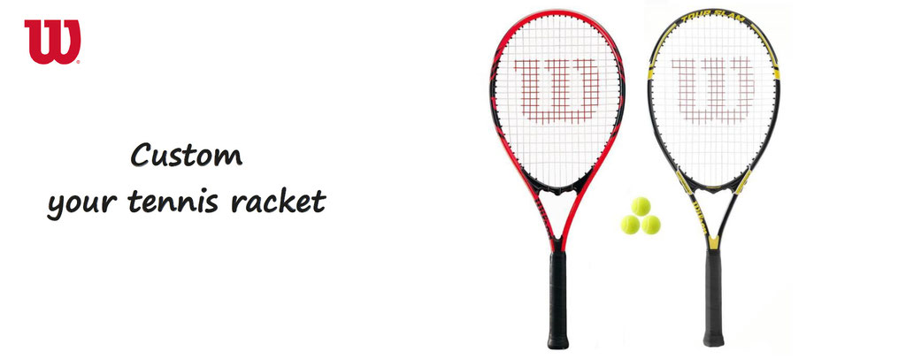 custom your racket tennis wilson. Customization of tennis equipment