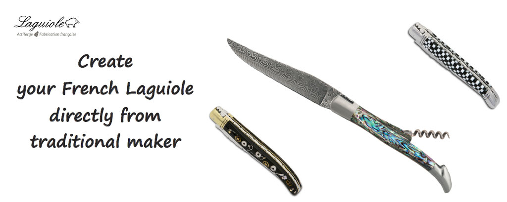 customize your laguiole knife - real laguile knife customized, personalized