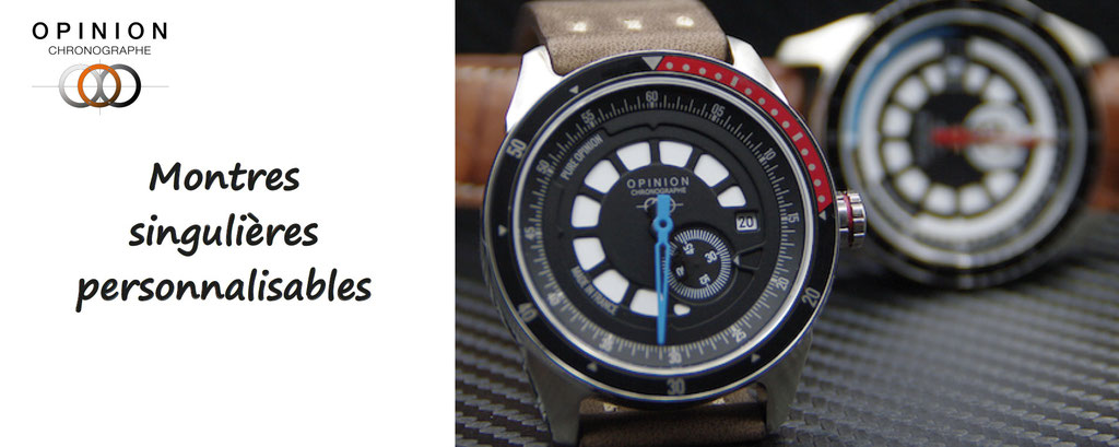 opinion chronographe - montres haut de gamme personnalisables - personnalisation de montres de qualité. Montres à personnaliser.