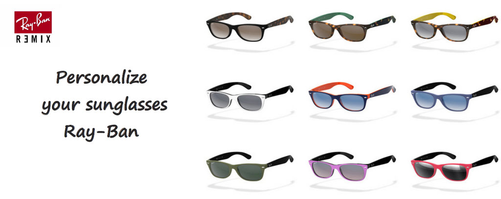 customise your ray ban sunglasses - personalization of sunglasses ray ban