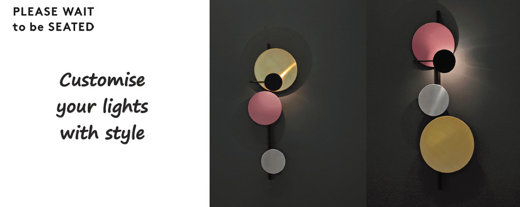 please wait to be seated : customization of lights with style - Stylish lights design customized