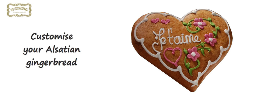 Customise your alsatian gingerbread - customization of gingerbread - gift