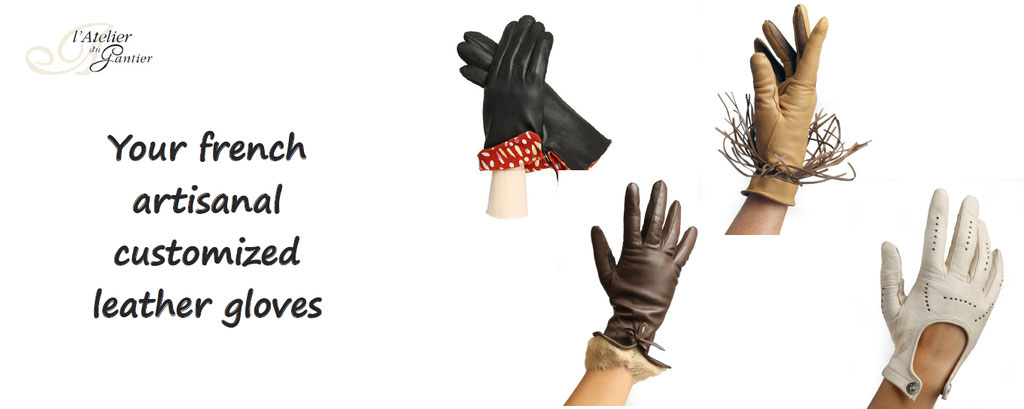 customisation leather gloves french artisanal customized l'atelier du gantier 