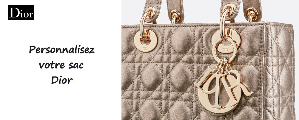 sac ABC dior personnalisé, haute couture. Sac à personnaliser Dior - personnalisation en ligne
