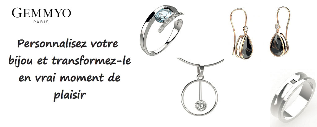 Personnalisation de bijoux : des milliers de possibilités de bijoux, bracelets, colliers, boucles d'oreilles, bagues pour homme ou pour femmes
