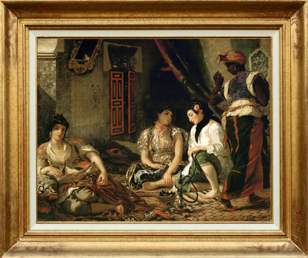 Delacroix, femmes d'Alger