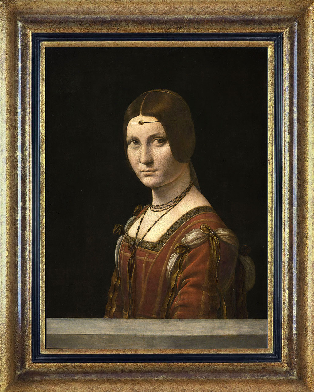 Lépnard de Vinci, la belle férronnière