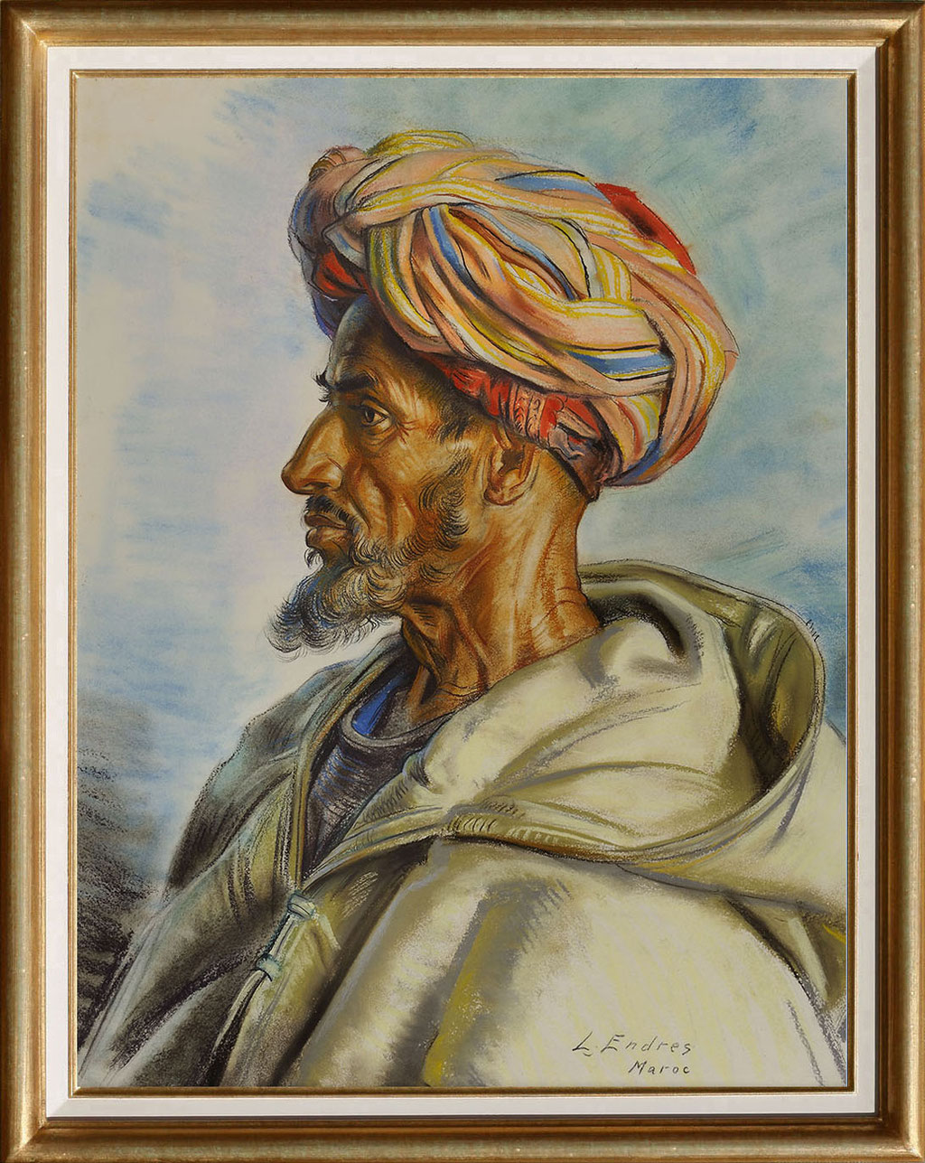 Endres, le marocain au turban