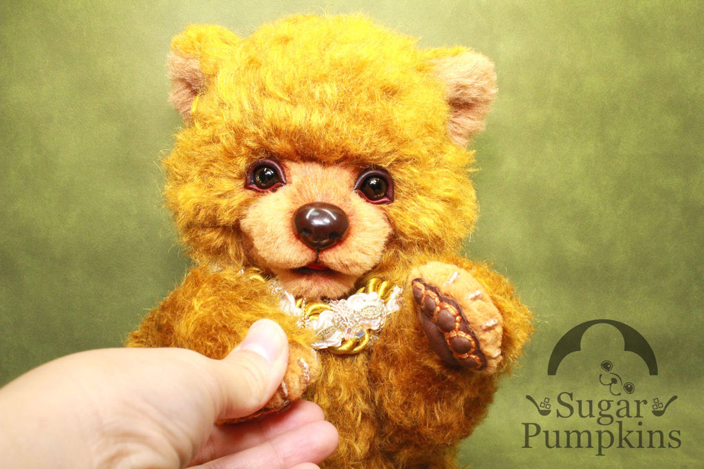 Sugar Pumpkinsのハンドメイドテディベア