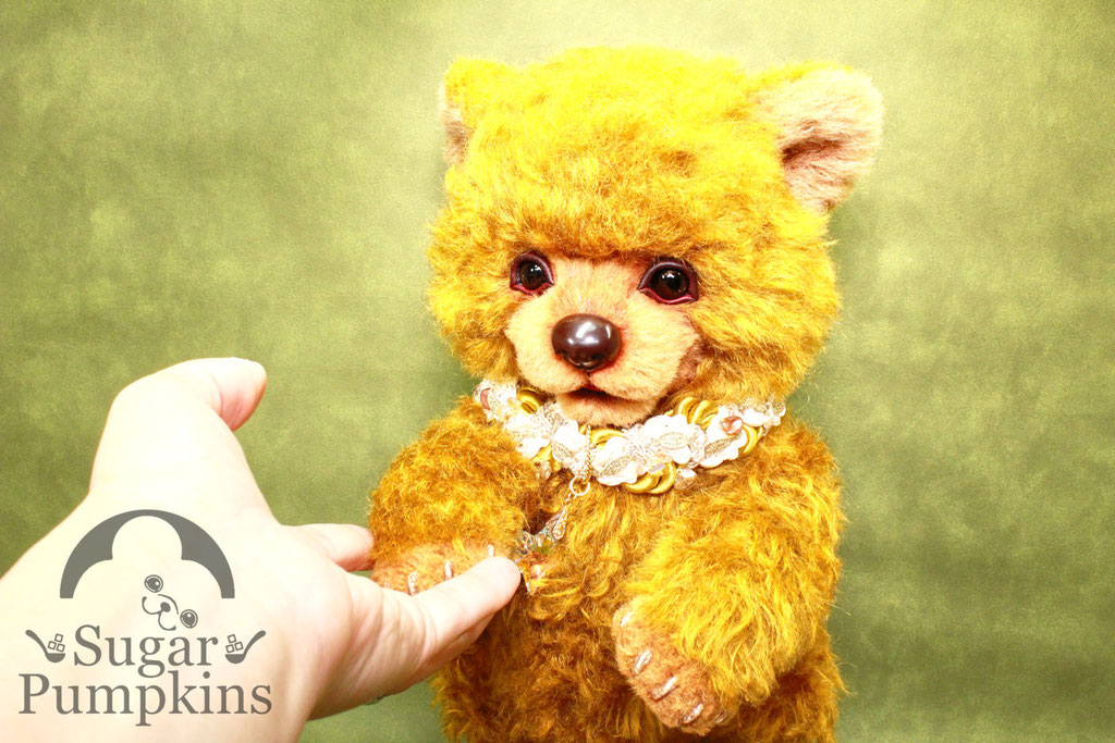 Sugar Pumpkinsのハンドメイドテディベア