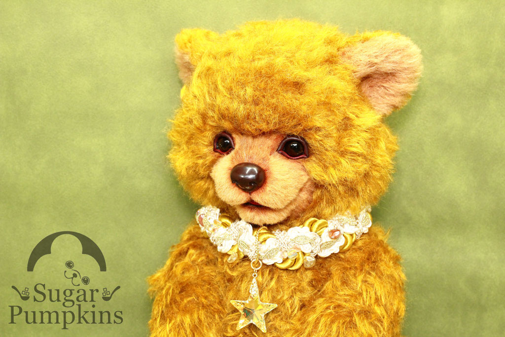 Sugar Pumpkinsのハンドメイドテディベア