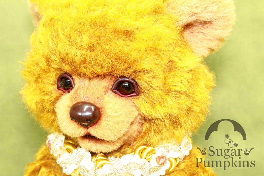 Sugar Pumpkinsのハンドメイドテディベア