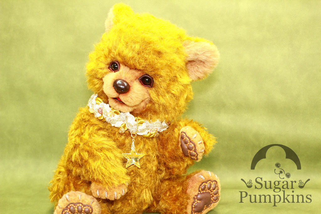 Sugar Pumpkinsのハンドメイドテディベア