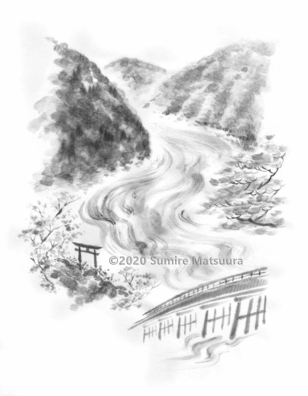 櫟谷宗像神社  御朱印　