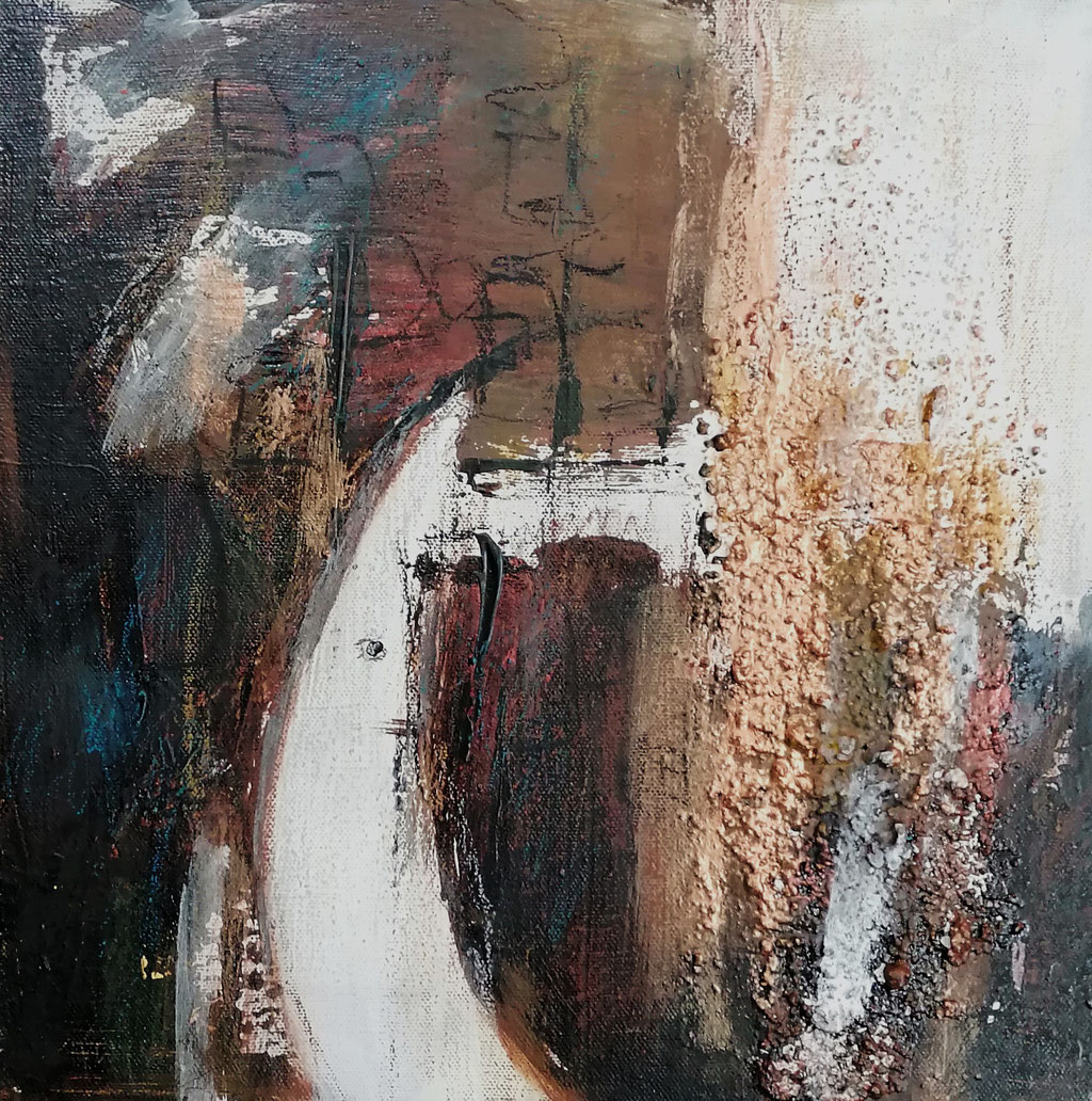 Michael F. Wyss, Ohne Titel, Acryl, 30x30cm, 2021