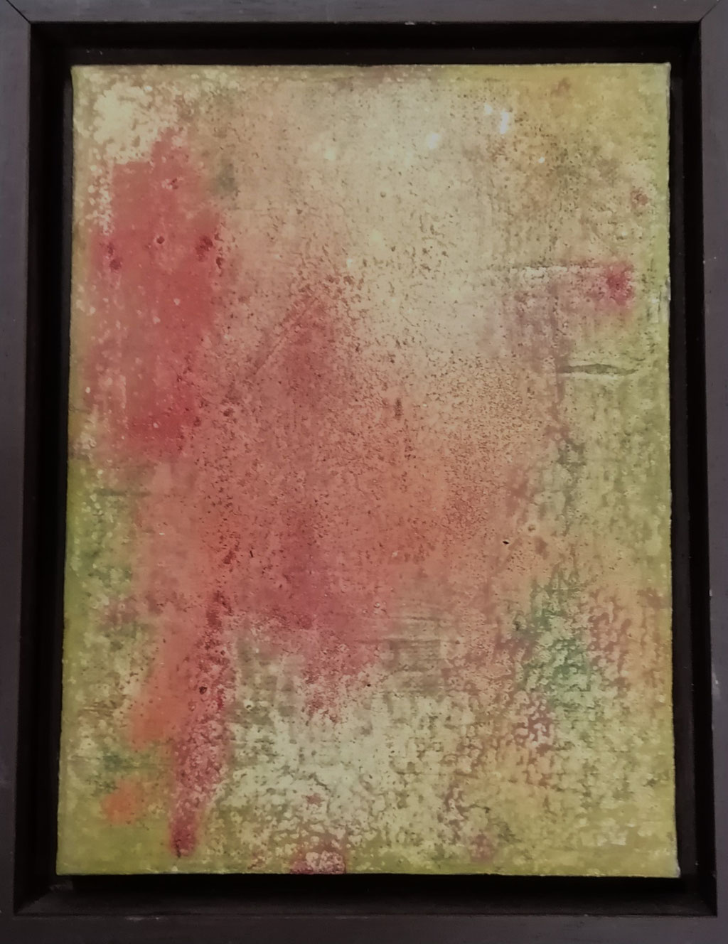 Michael F. Wyss, Geheimnis, Acryl, 18x24 cm, 2017