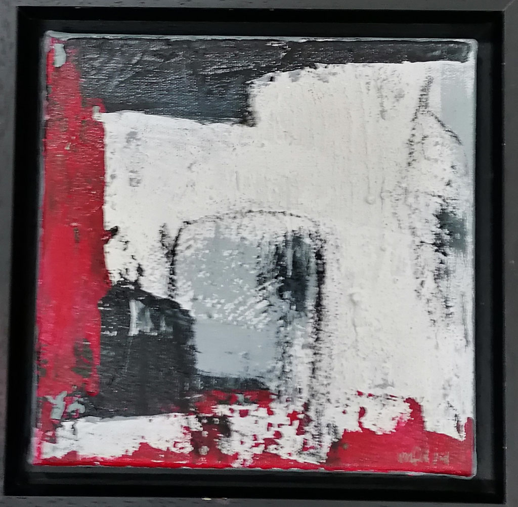 Michael F. Wyss, Ohne Titel 2, Acryl, 20x20 cm, 2014