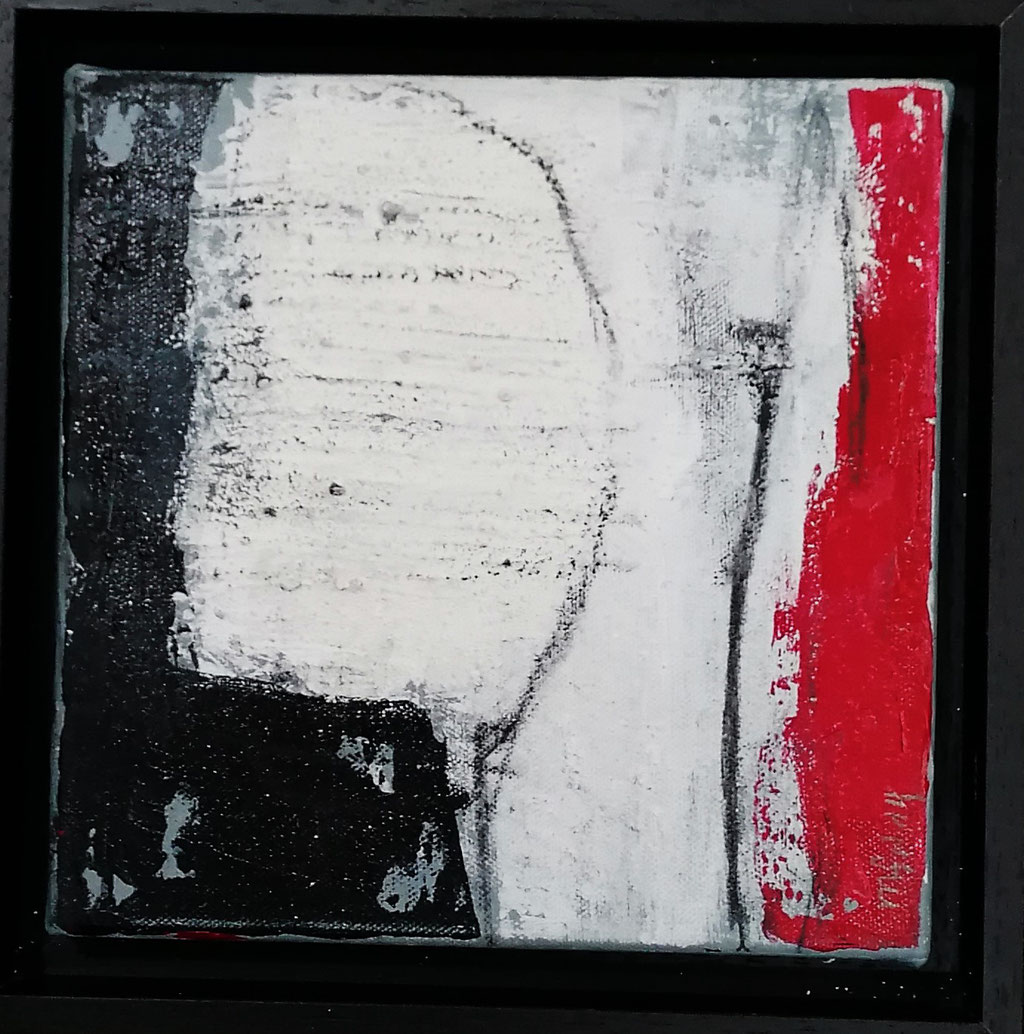 Michael F. Wyss, Ohne Titel 11, Acryl, 20x20 cm, 2014