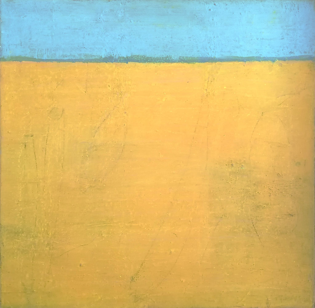 Michael F.Wyss, Acryl, Landschaft, 50x50cm, 2018