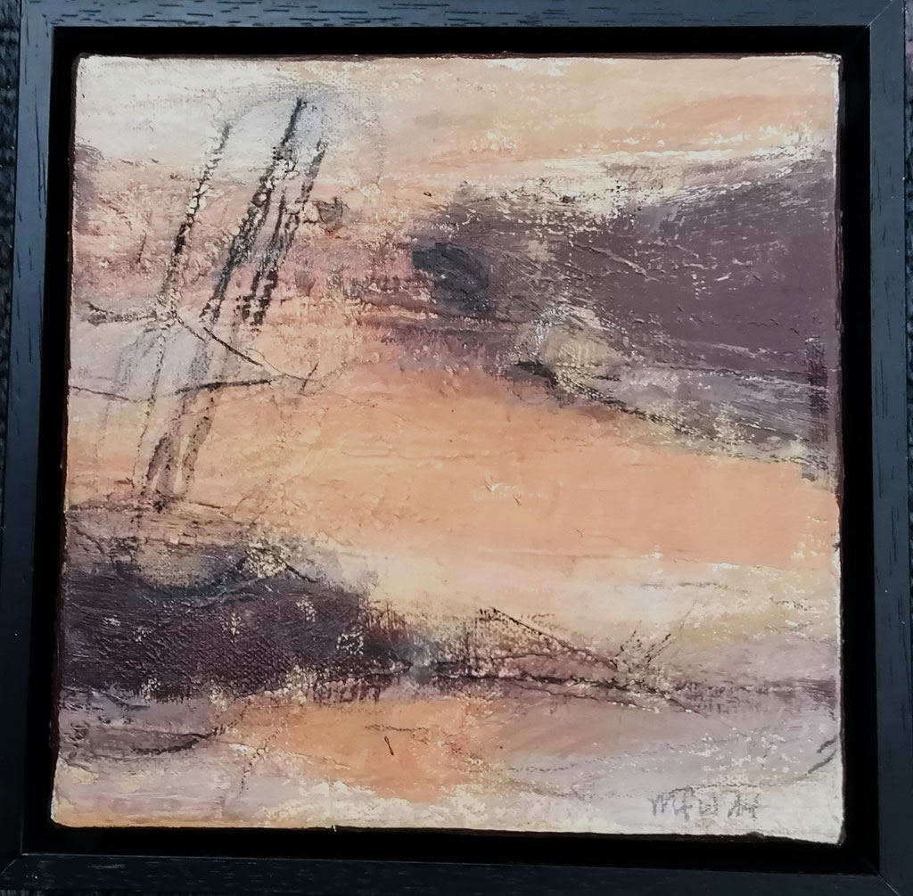 Michael F. Wyss, Vitalität 3, Acryl, 20x20 cm, 2014