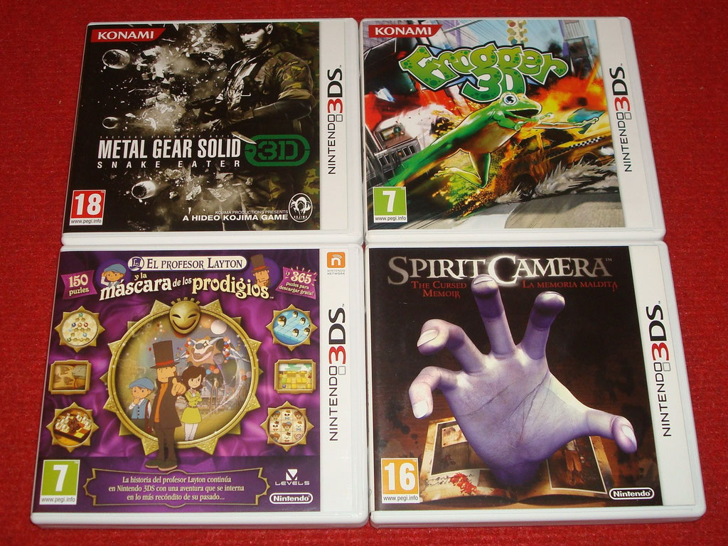 Mis videojuegos de aventuras para la Nintendo 3DS