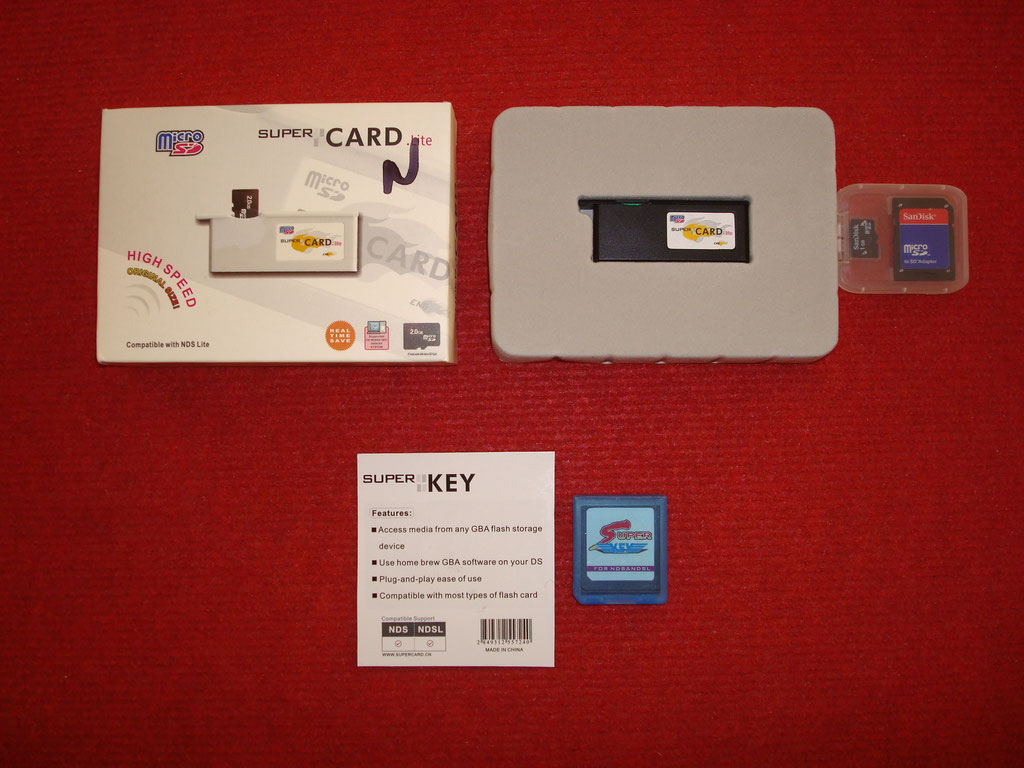 Mi SuperCard Lite MicroSD + SuperKey + Tarjeta MicroSD 2Gb