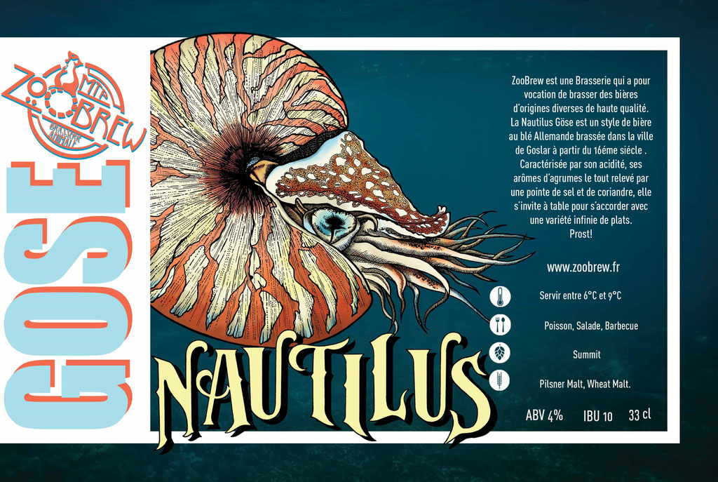 Nautilus Gose Montpellier ZooBrew Brasserie Animale