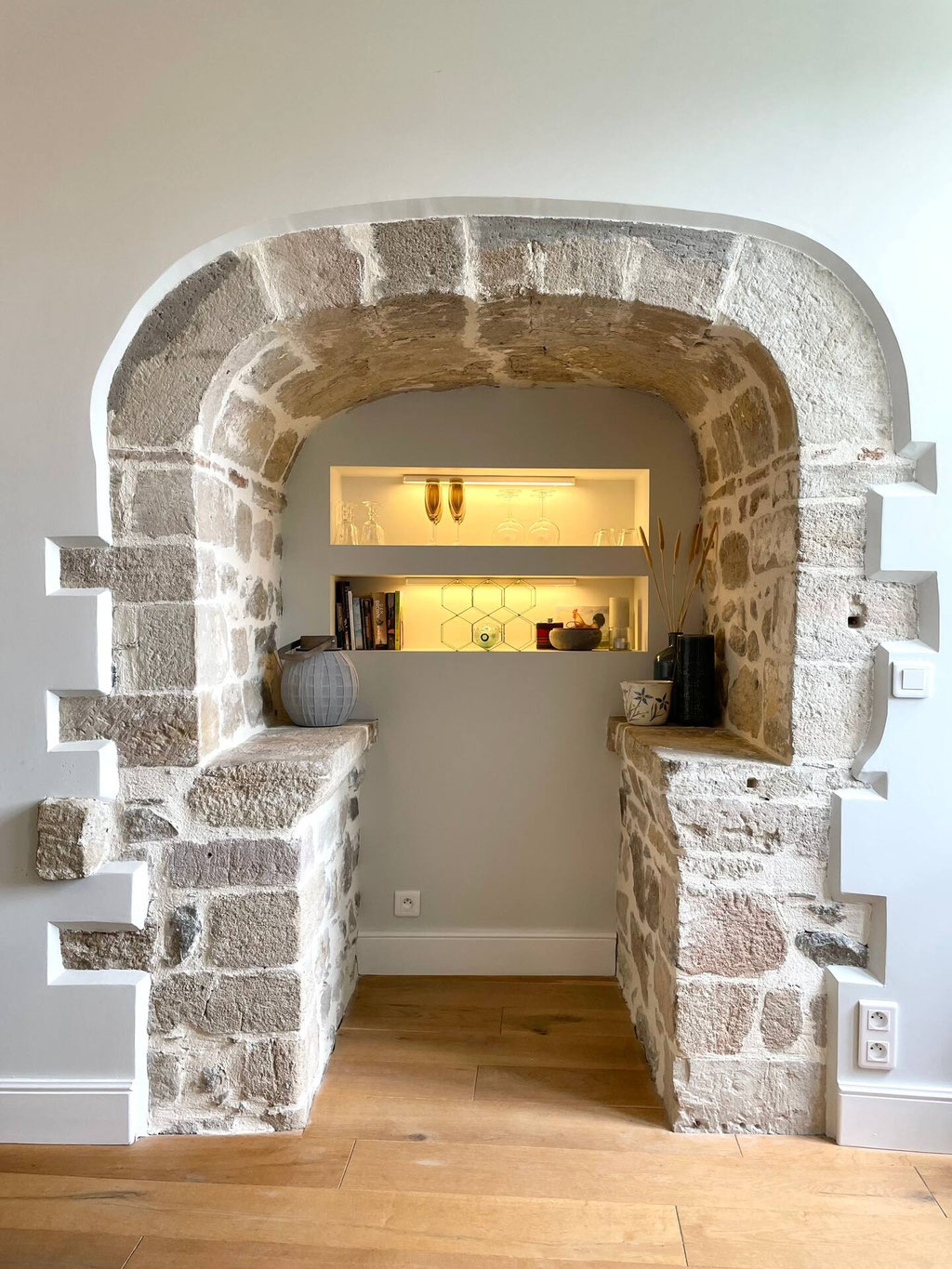 niche encastree rangement sur mesure 19