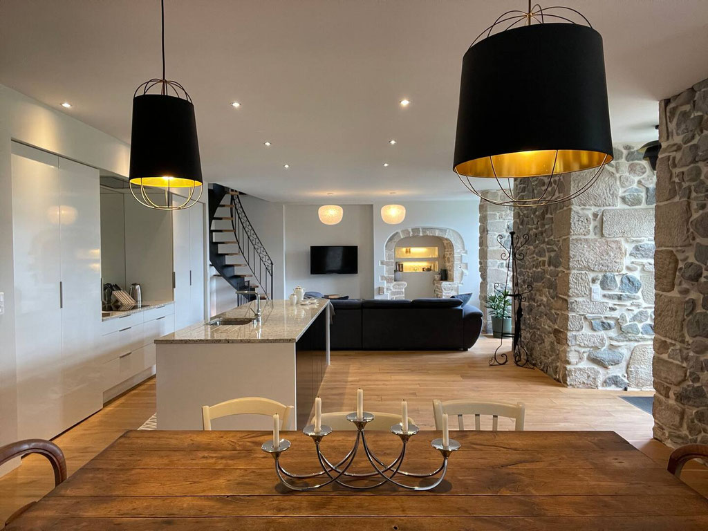 cuisine sur mesure haut de gamme et parquet massif chene en correze 19