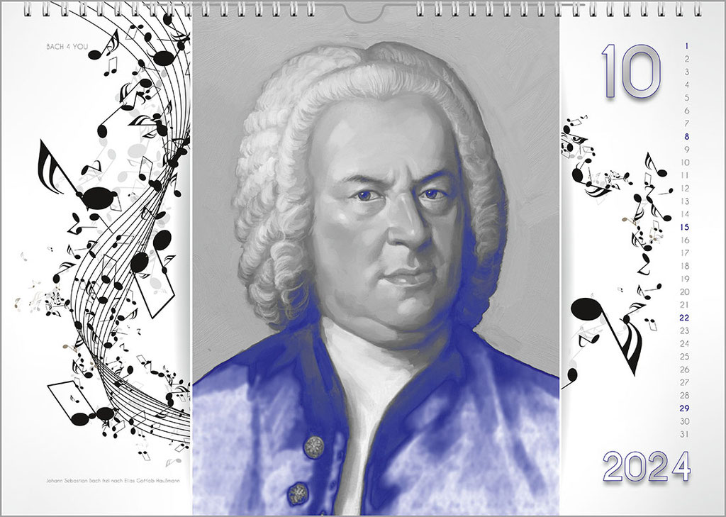 Ein Bach-Kalender.