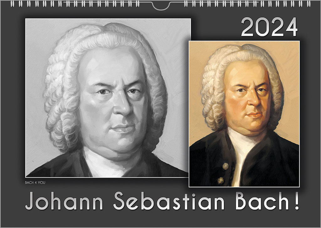 Bach-Kalender sind Musikgeschenke.
