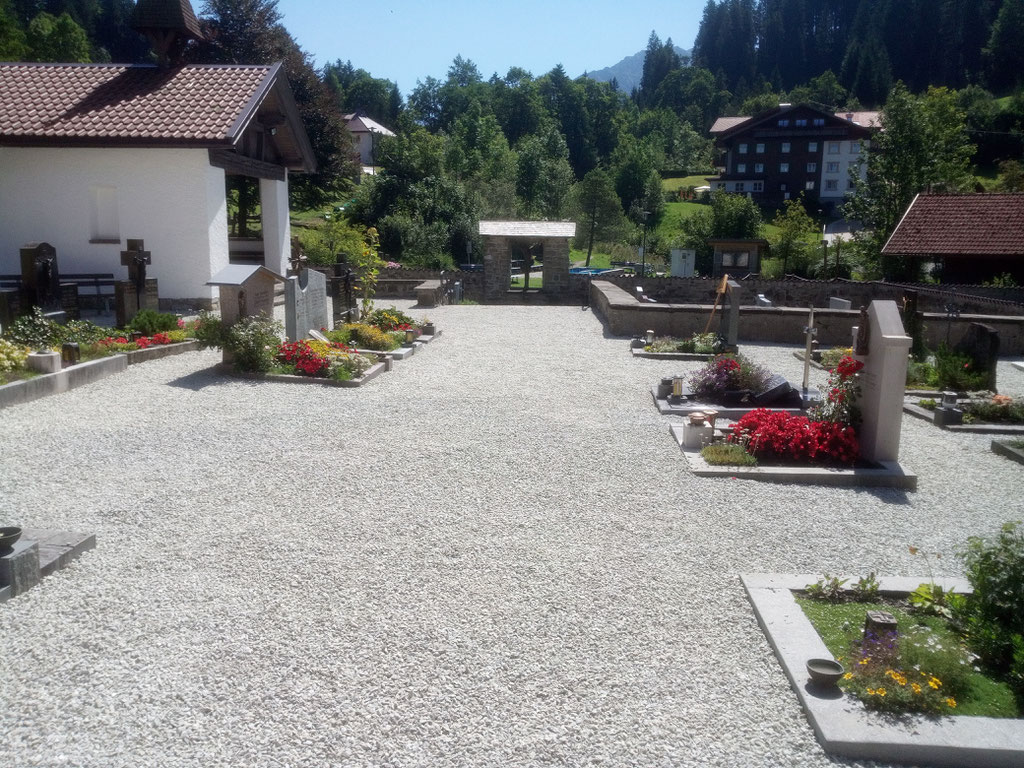 Neugestaltung Friedhof