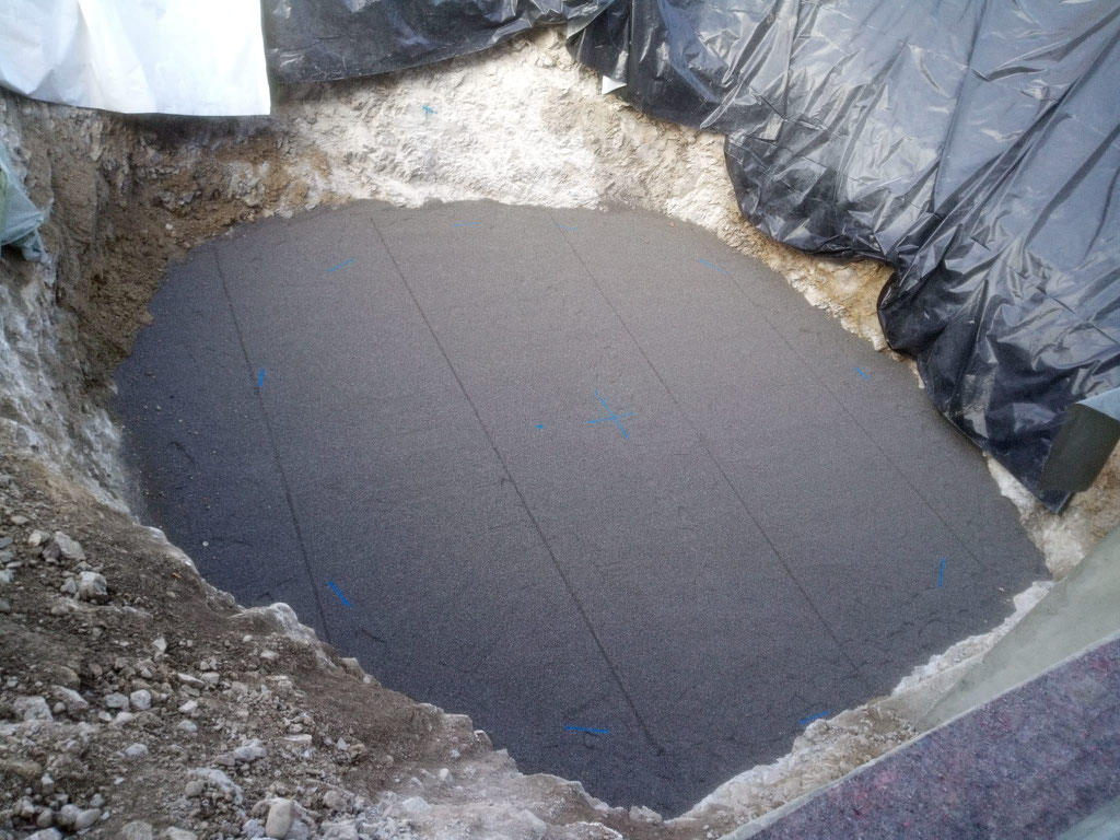 Feinplanie Pelletbunker