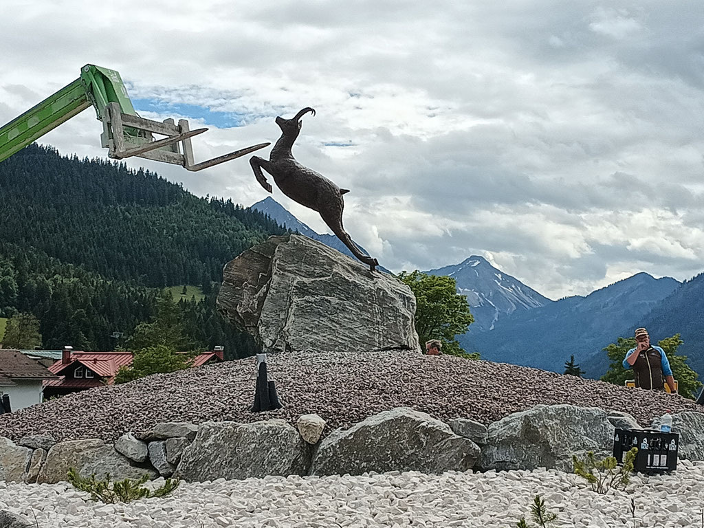 Kreisverkehr Oberjoch